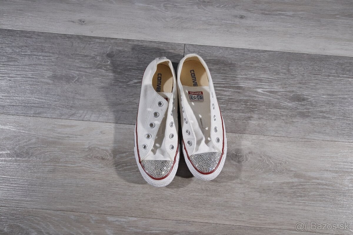 Converse Swarovski Low White 36,5 - 4