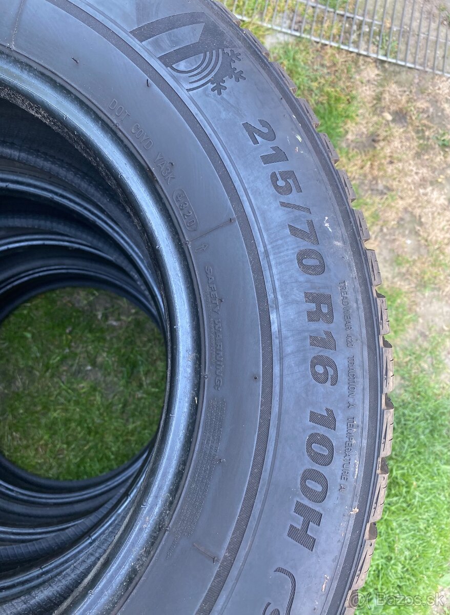 215/70 r15 celoročné KUMHO 100H - 4