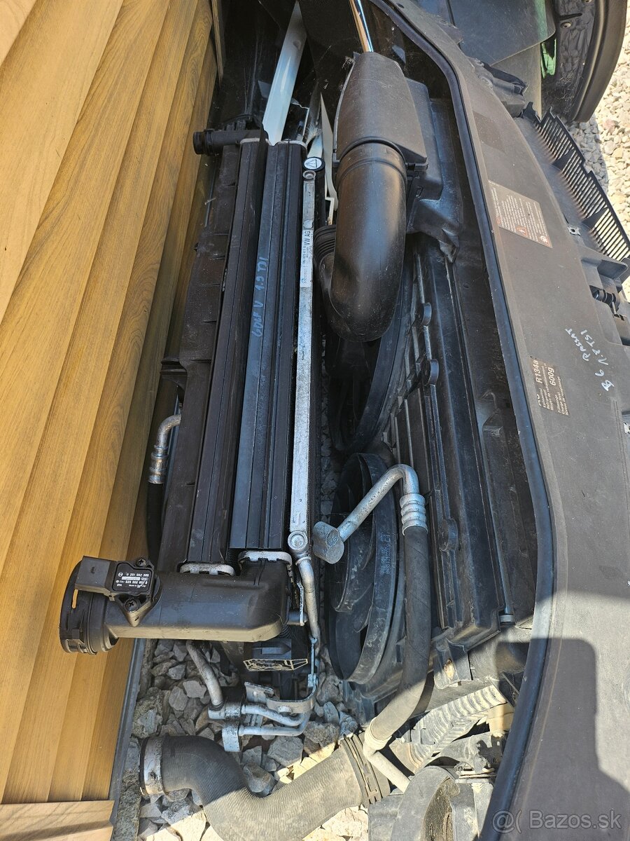 VW Passat B6 predné čelo/sahara aj s chladičmi - 4