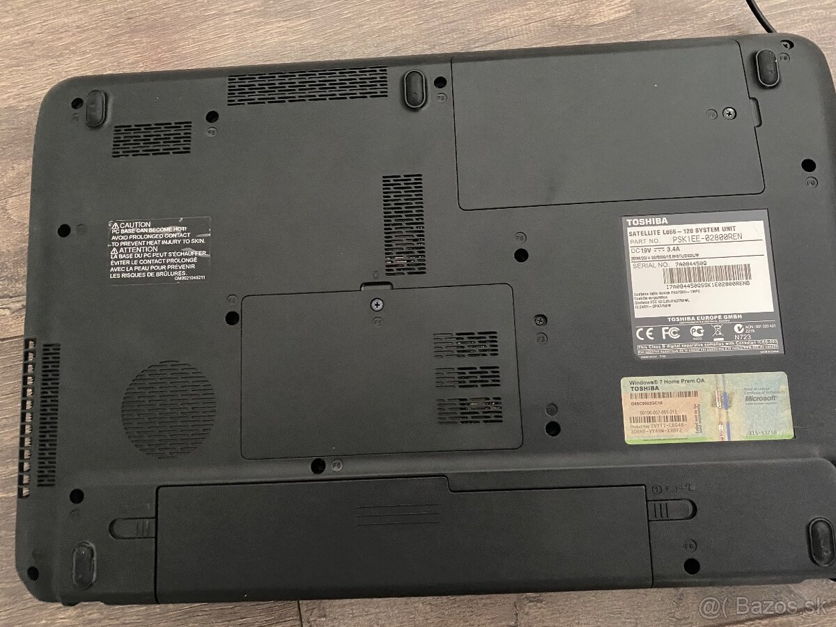 Notebook Toshiba - 4