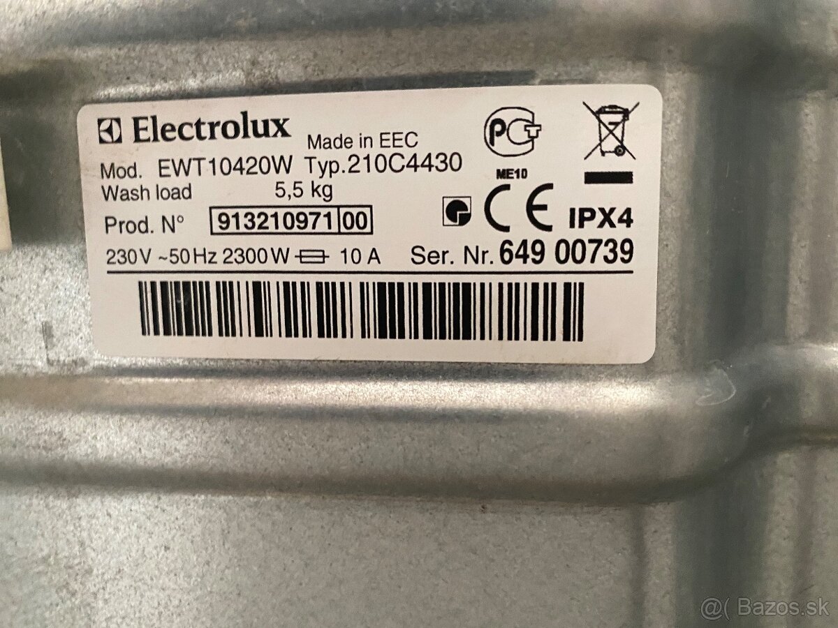 Práčka Electrolux - 4