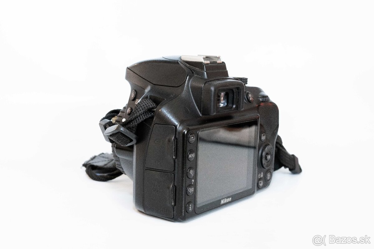 ✅ Nikon D3300 + príslušenstvo - 4