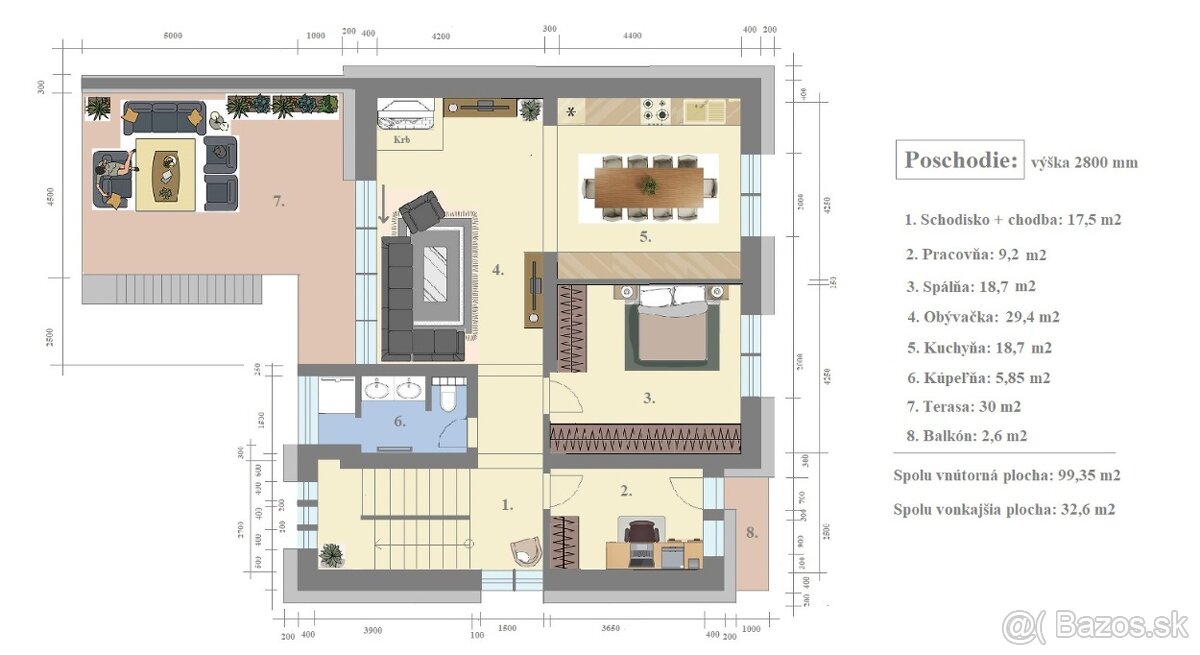 5 izbový rodinný dom Kalvária, Košice - Sever - 4