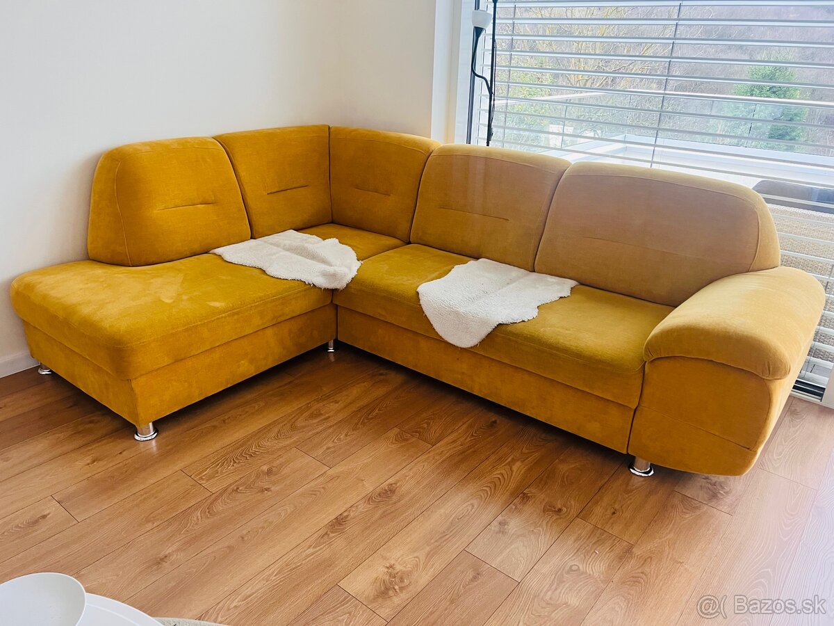 Žltý gauč - pohovka - 4
