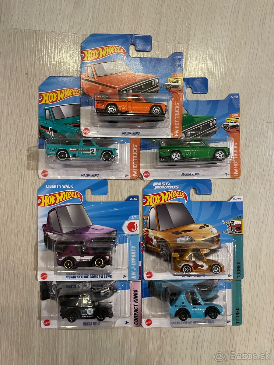HotWheels Japonské autá - 4