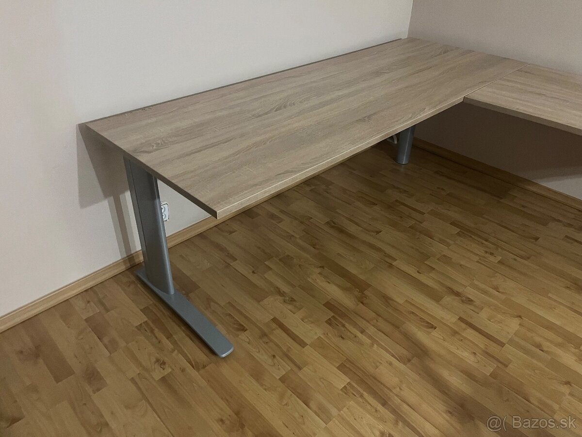 Rohový kancelársky stôl - 4