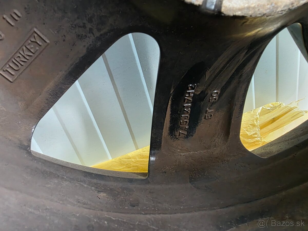 Alu disky VW r17 5X112 ET 50 - 4