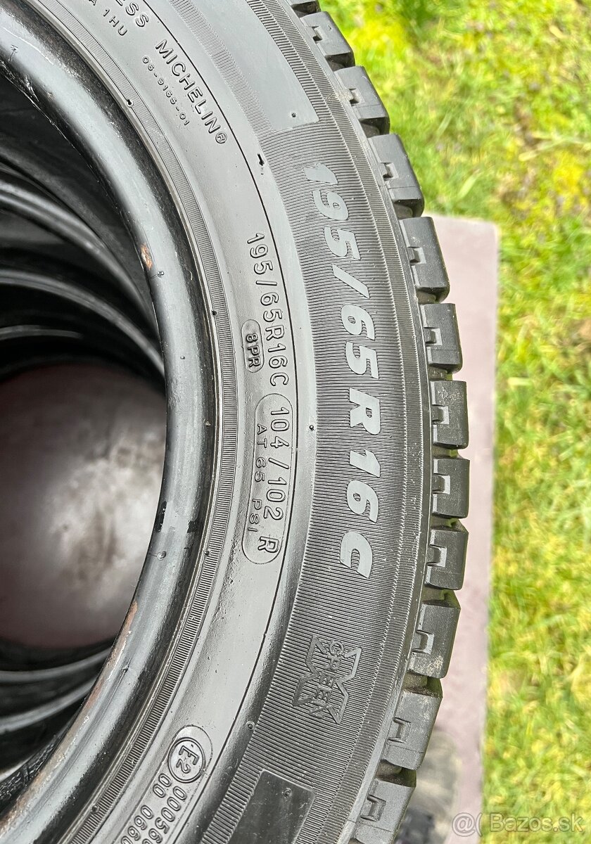 195/65 r16C letné Michelin 104/102R - 4