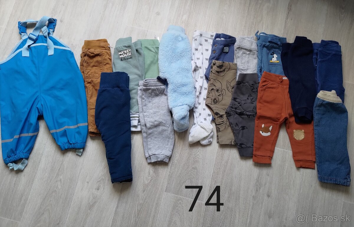 Balík oblečenia 74 pre chlapca - 4