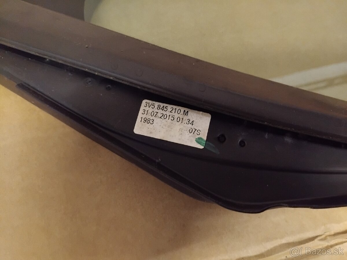 sklo dverí ZP Superb 3 sedan - 4