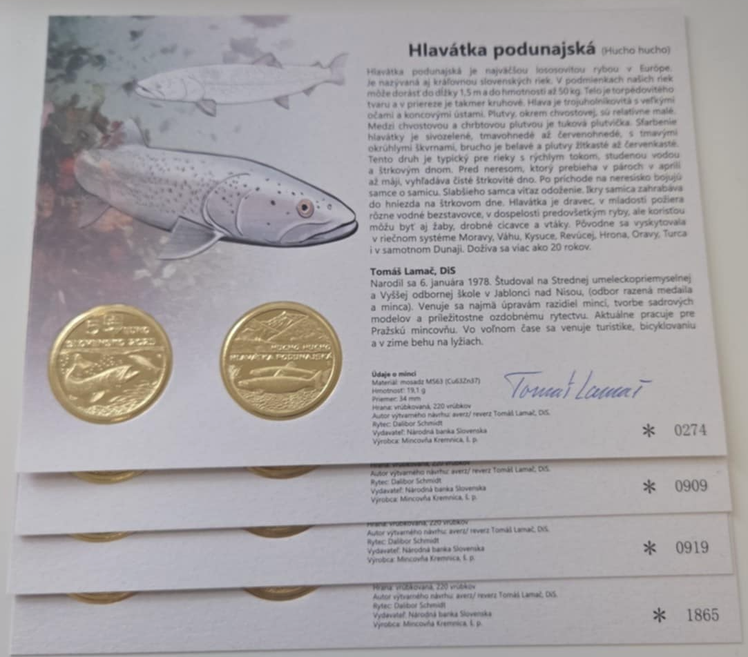 autorské karty k 5€ minciam - 4