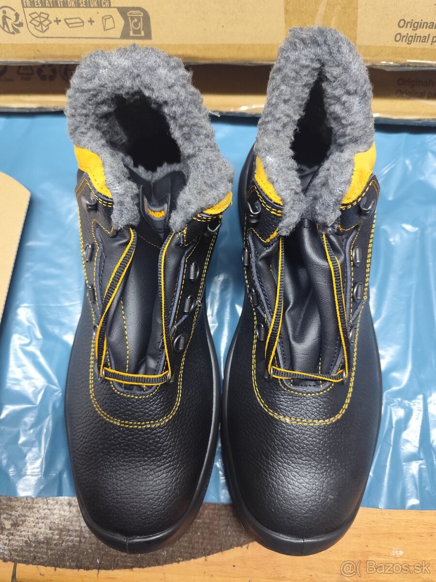 Zimné pracovné topánky Panda - 4