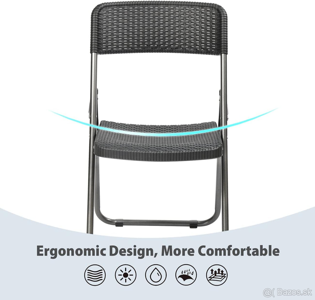 Sada 4ks stoličiek značky "Sekey" - 4