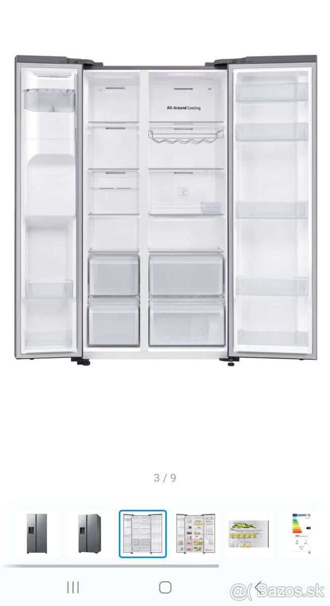 Samsung chladnička side by side s WiFi americká - 4