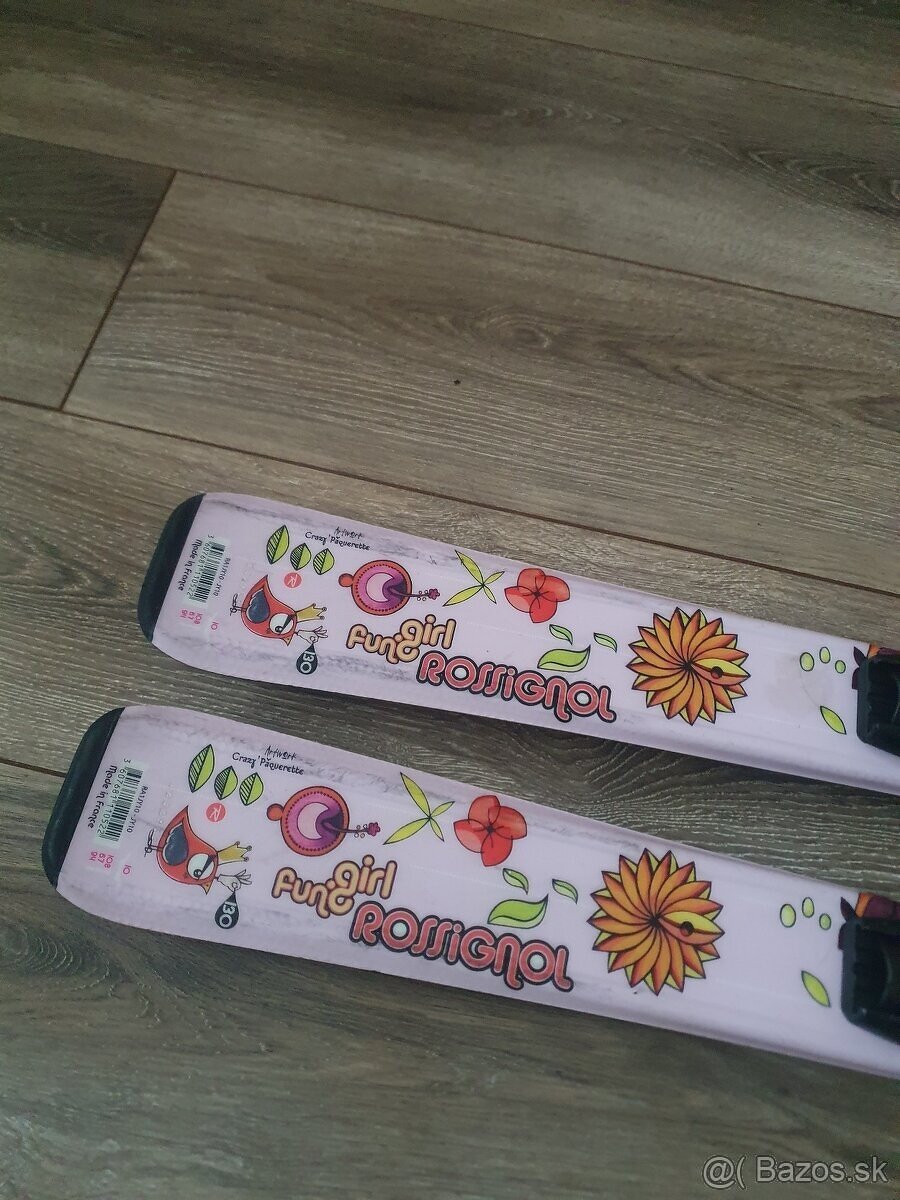 Predam lyze ROSSIGNOL Fun Girl,dlzka 120 cm - 4