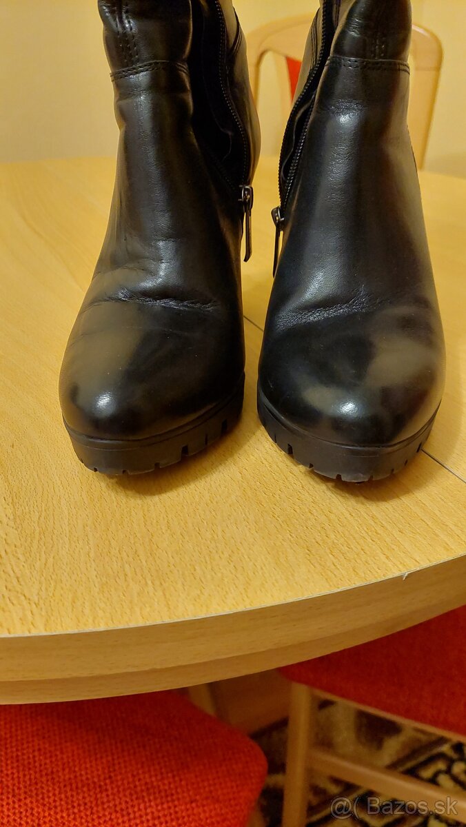 Dámske kožené čižmy - 4