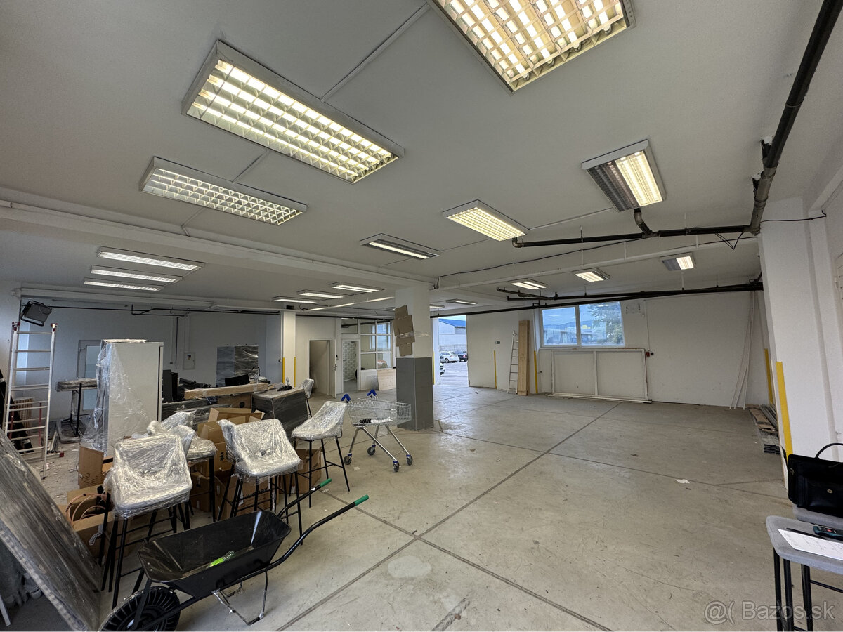 Prenájom výrobno-skladového priestoru 246 m² priamo na Vajno - 4