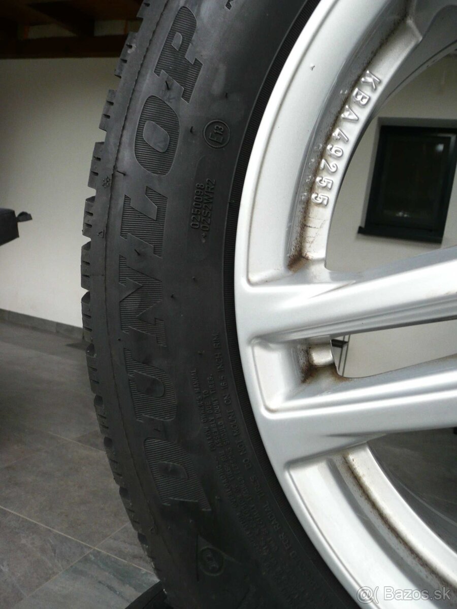 5x112 Zimná sada 205/55 R16 Hliníkové disky+pneumatiky - 4