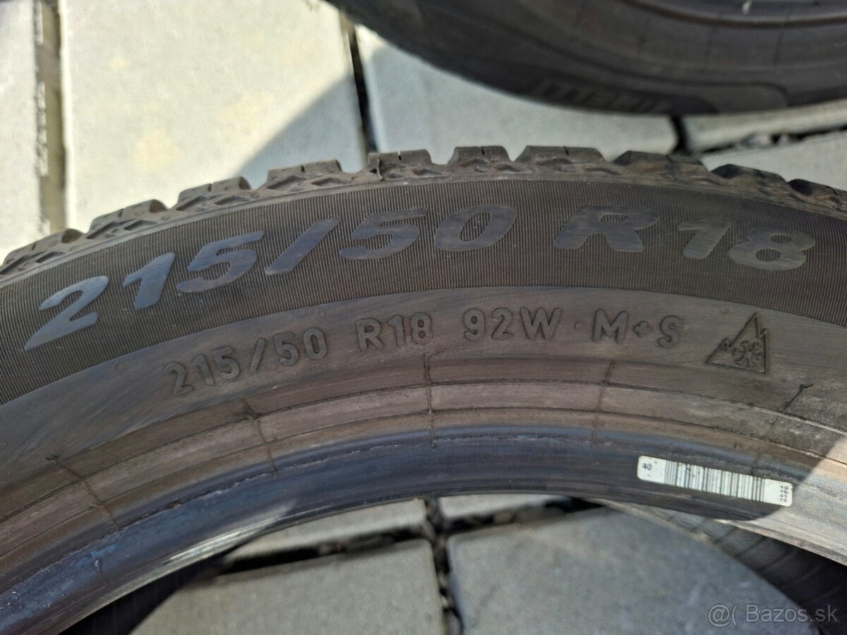 215/50 R18 celoročné pneumatiky Pirelli - 4