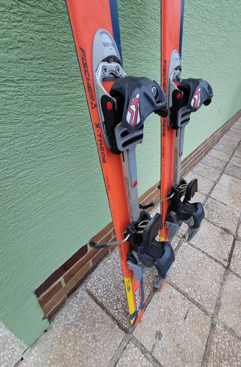 Predám skialpové lyže Fischer X-Treme 160 cm - 4