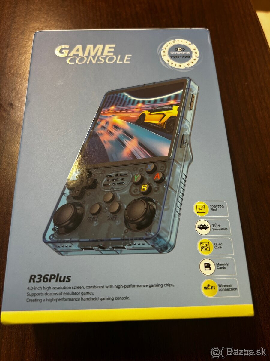 Predám hernú konzolu R36S plus - 4