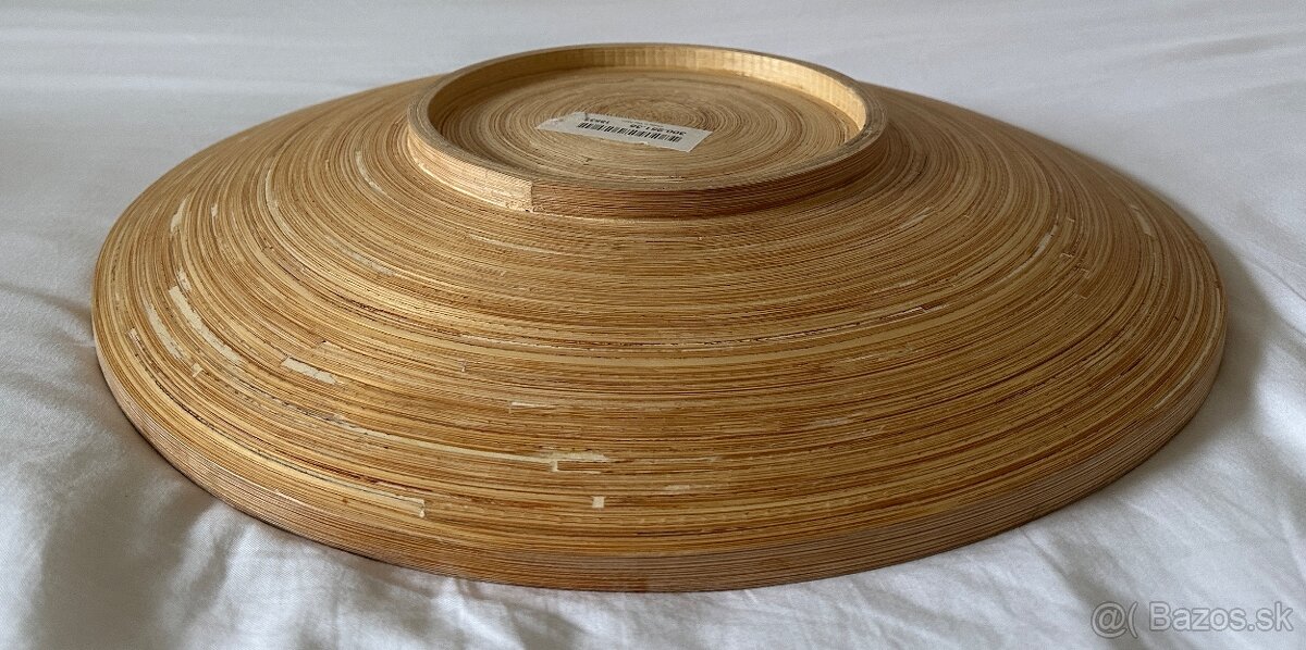 Bambusový IKEA HULTET dekoračný tanier za 5EUR - 4