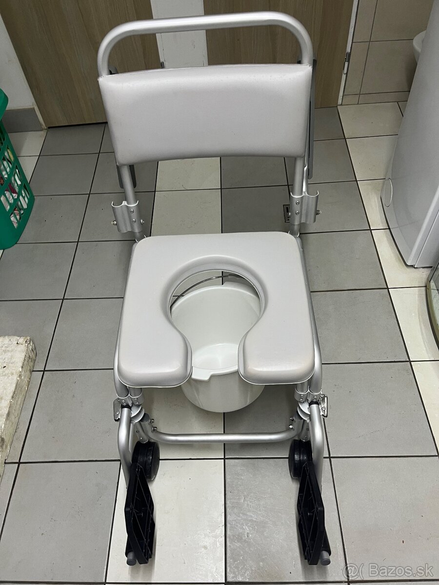 Toletno -sprchovací vozik - 4
