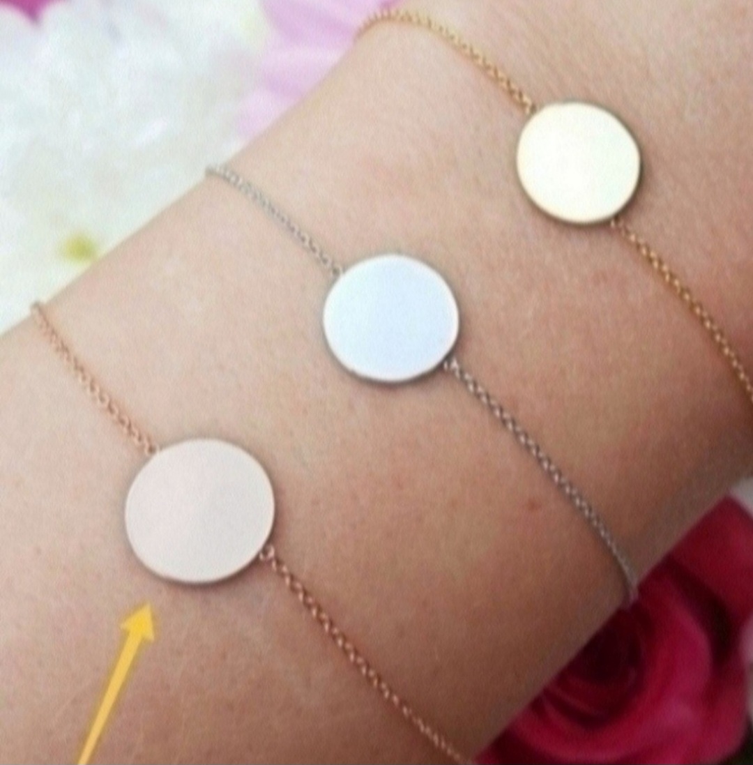 Zlaty naramok damsky, novy - 4