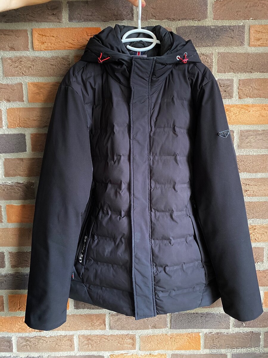 Pánska teplá bunda lee cooper nová L - 4