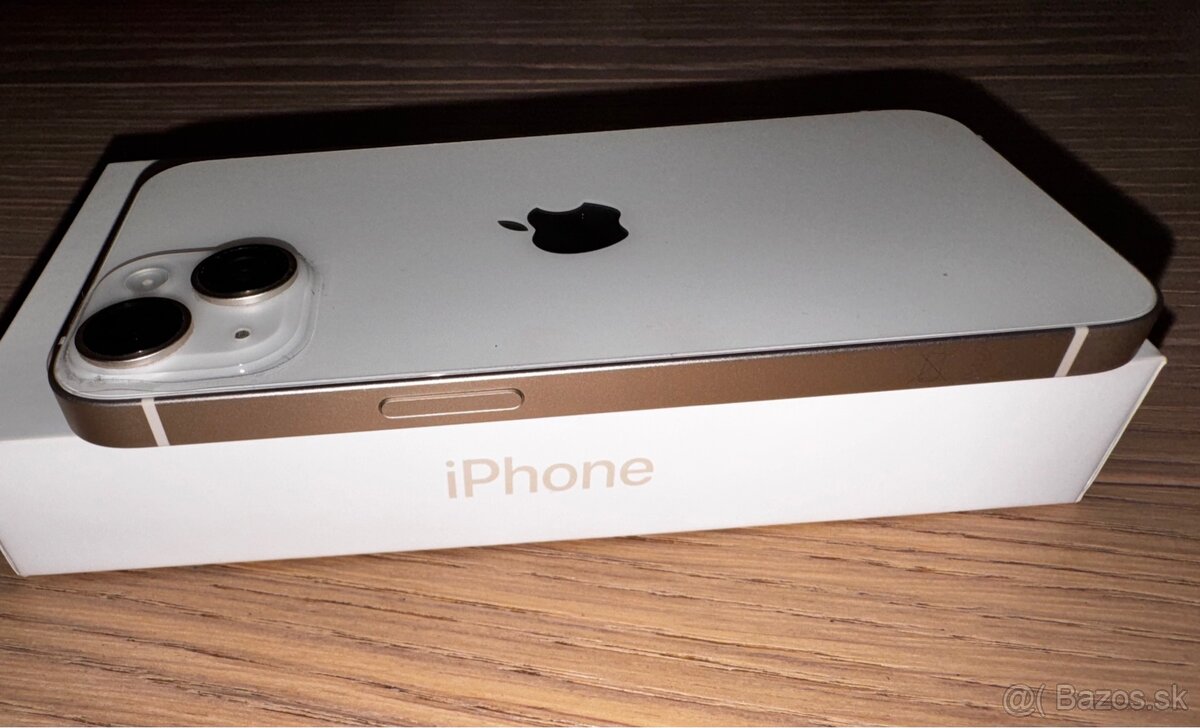 Predám Iphone 14 128gb Starlight ako nový - 4