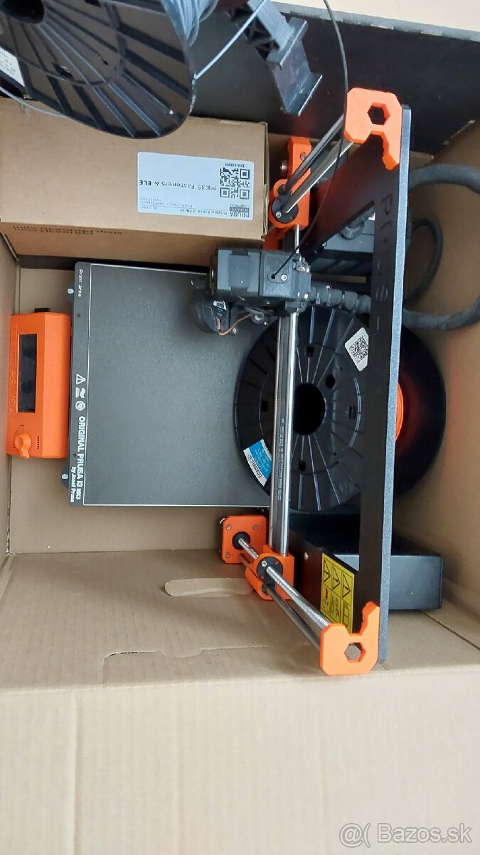 Predam 3D tlačiareň Prusa i3 MK3S senklouserom - 4