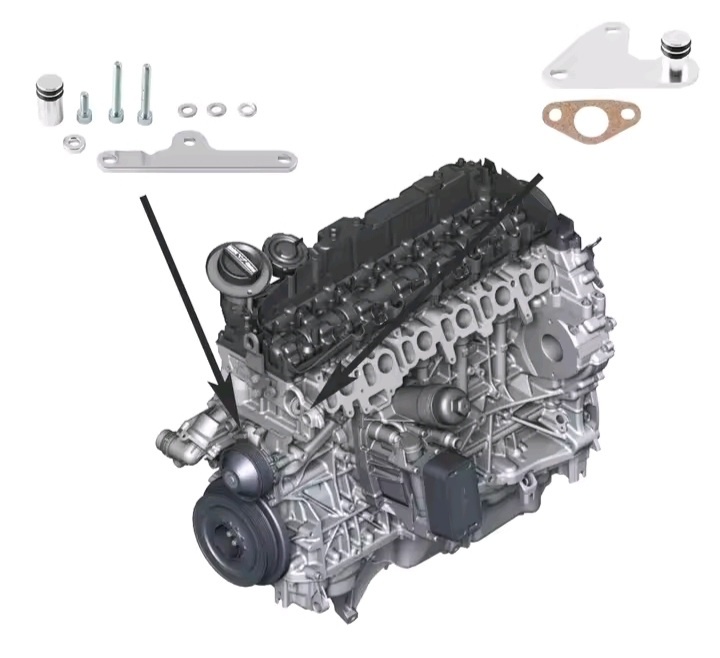 BMW zaslepenie EGR N57,N57S - 4