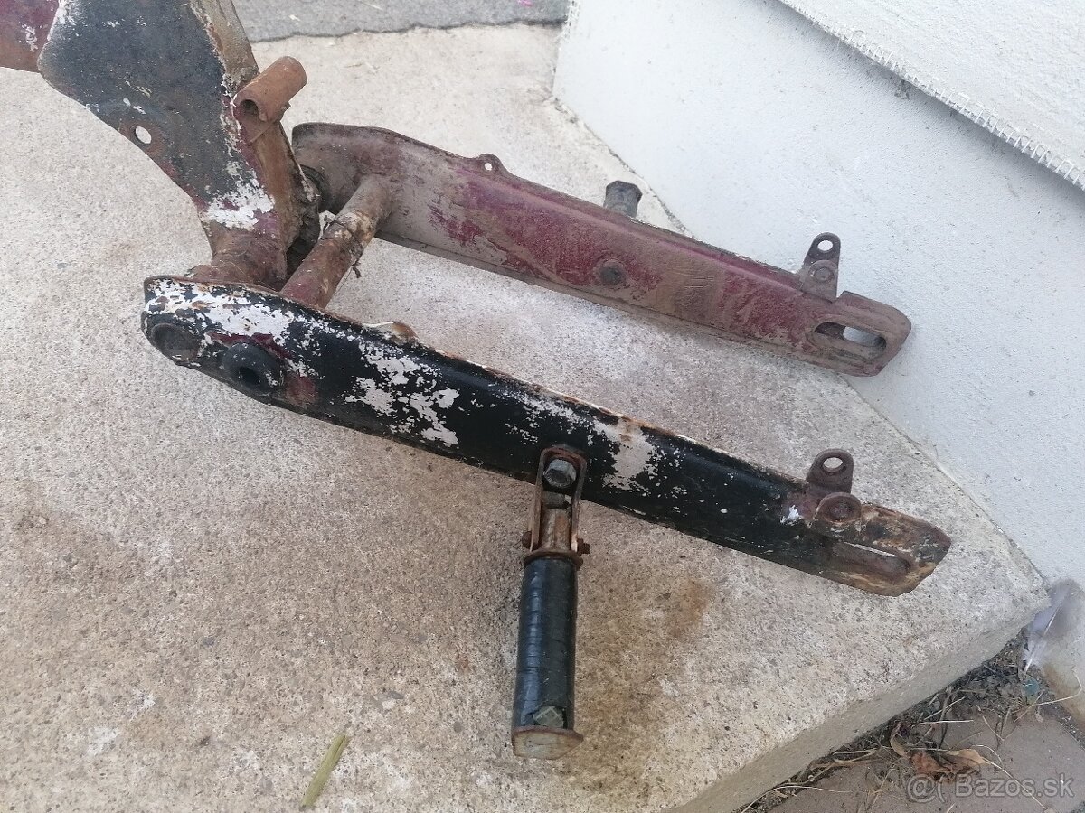 Predám rám s vidlicami na Jawa 20, 21, 05 pionier - 4