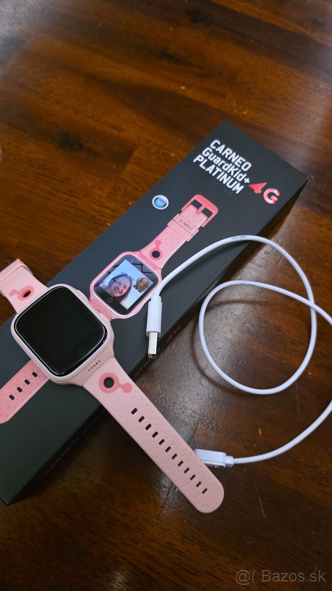 Detské smart hodinky CARNEO uardKid+ 4G PLATINUM - 4