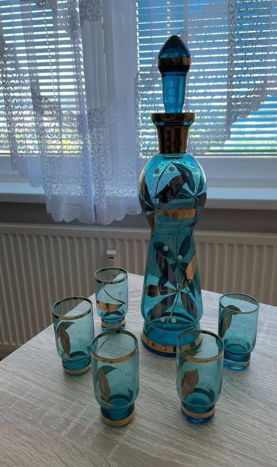 Karafa + poháre - 4