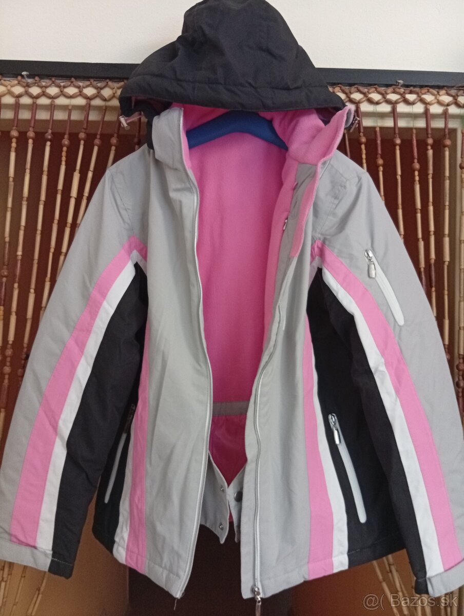 Krasna dámska zimná teplá Bunda - 4