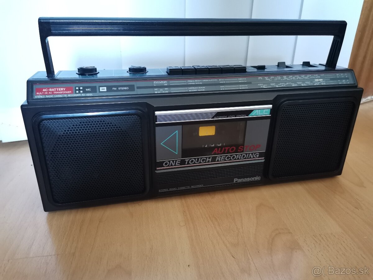 RÁDIOMAGNETOFON PANASONIC RX-4910L - 4