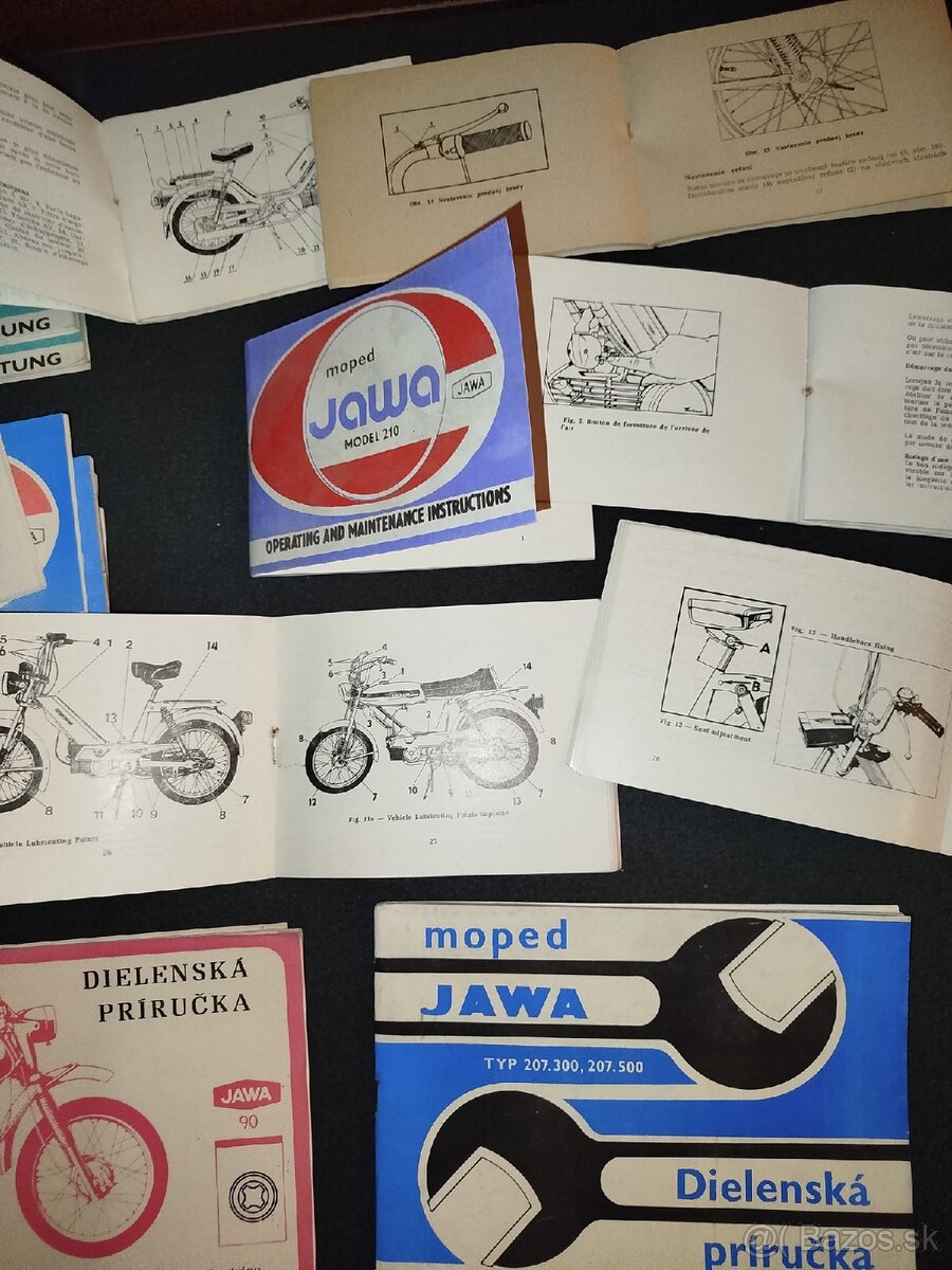 Príručky jawa 50 a iné - 4
