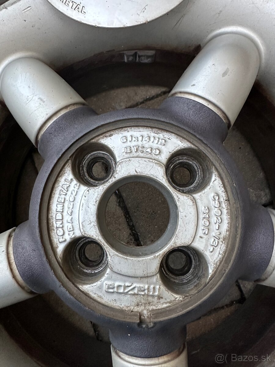 Aludisky Mazda 323 + pneu 185/65 R14 - 4