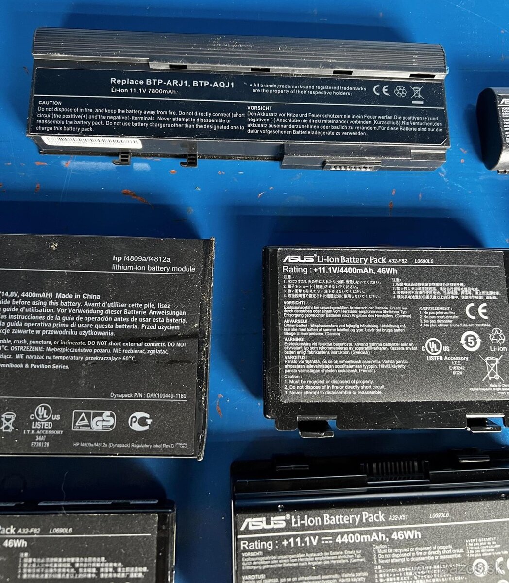 Batérie z notebookov - 4