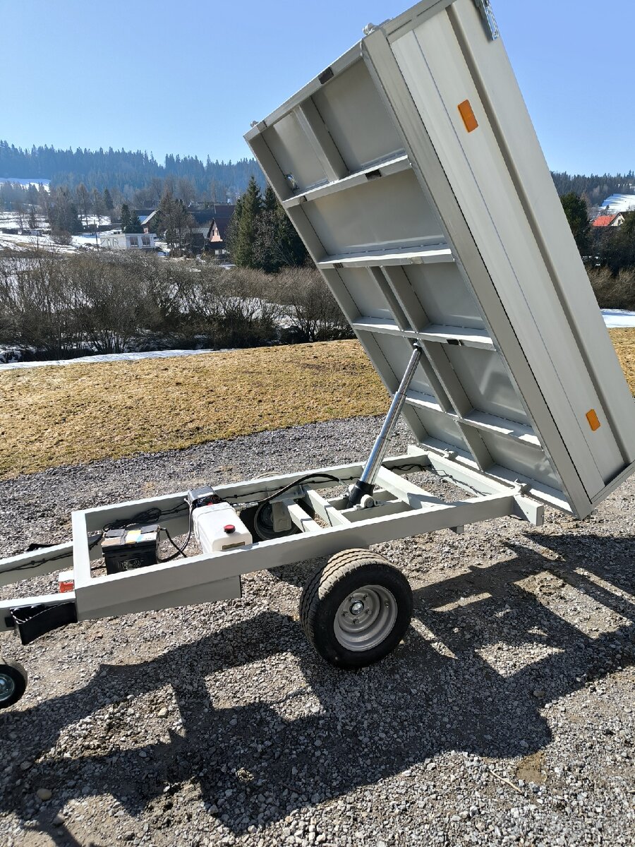 Prívesný vozík za SUV, štvorkolku - 4