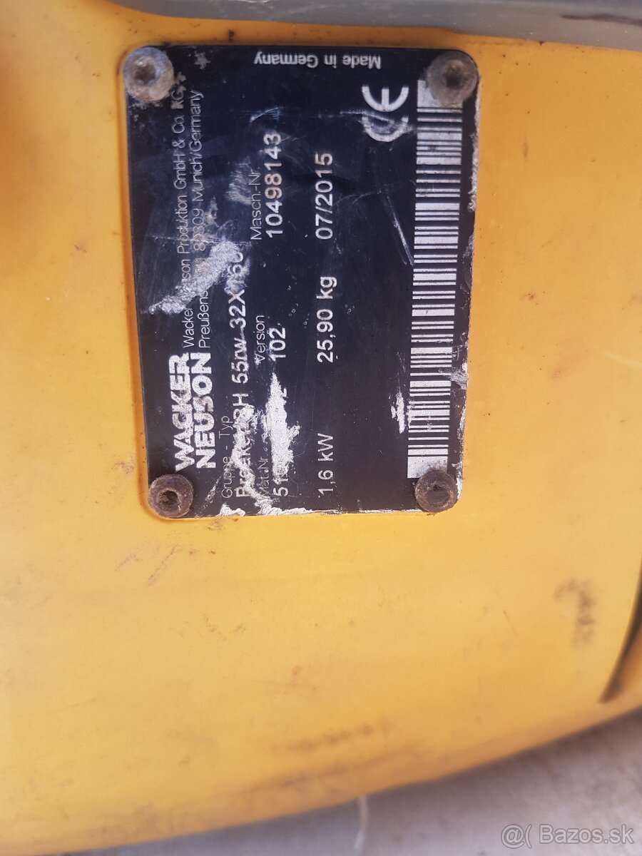 Wacker neuson benzínová zbíjačka - 4