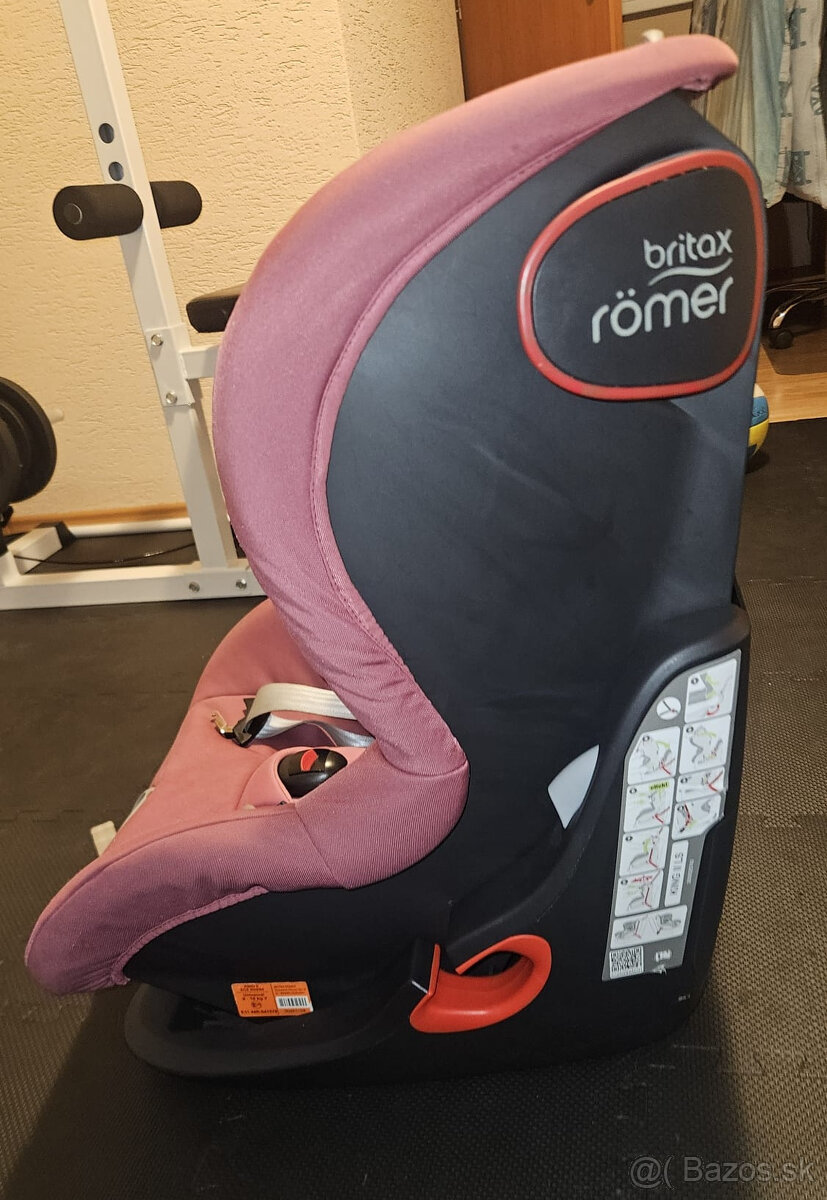 Detska autosedacka Britax Römer King II LS - 4