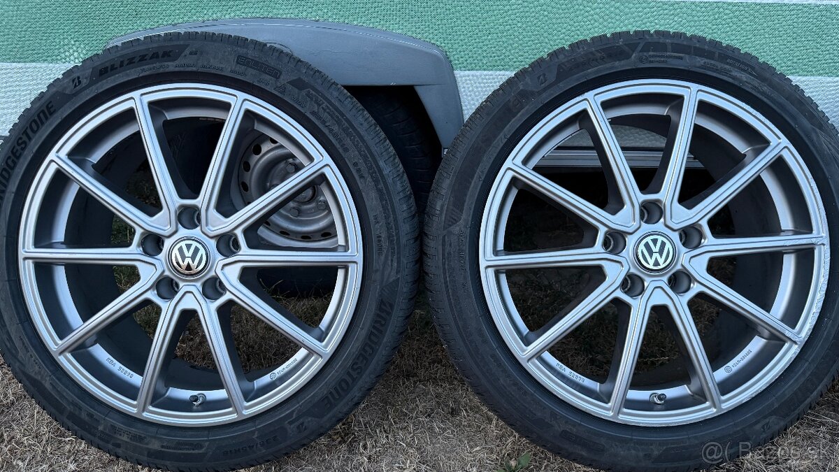 Zimná sada 5x112 r18 superb 3 Passat b8 - 4