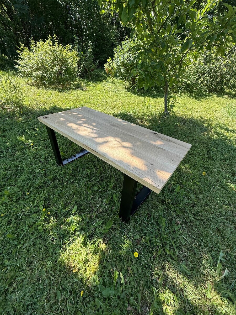 Predám stolik z dubového dreva - 4