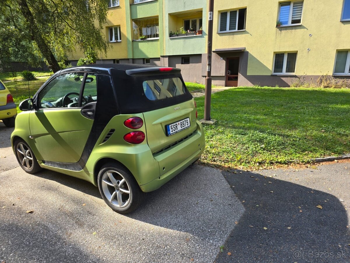 Smart Fortwo Cabrio 1.0 52 kW, benzín, r. v. 2012 - 4
