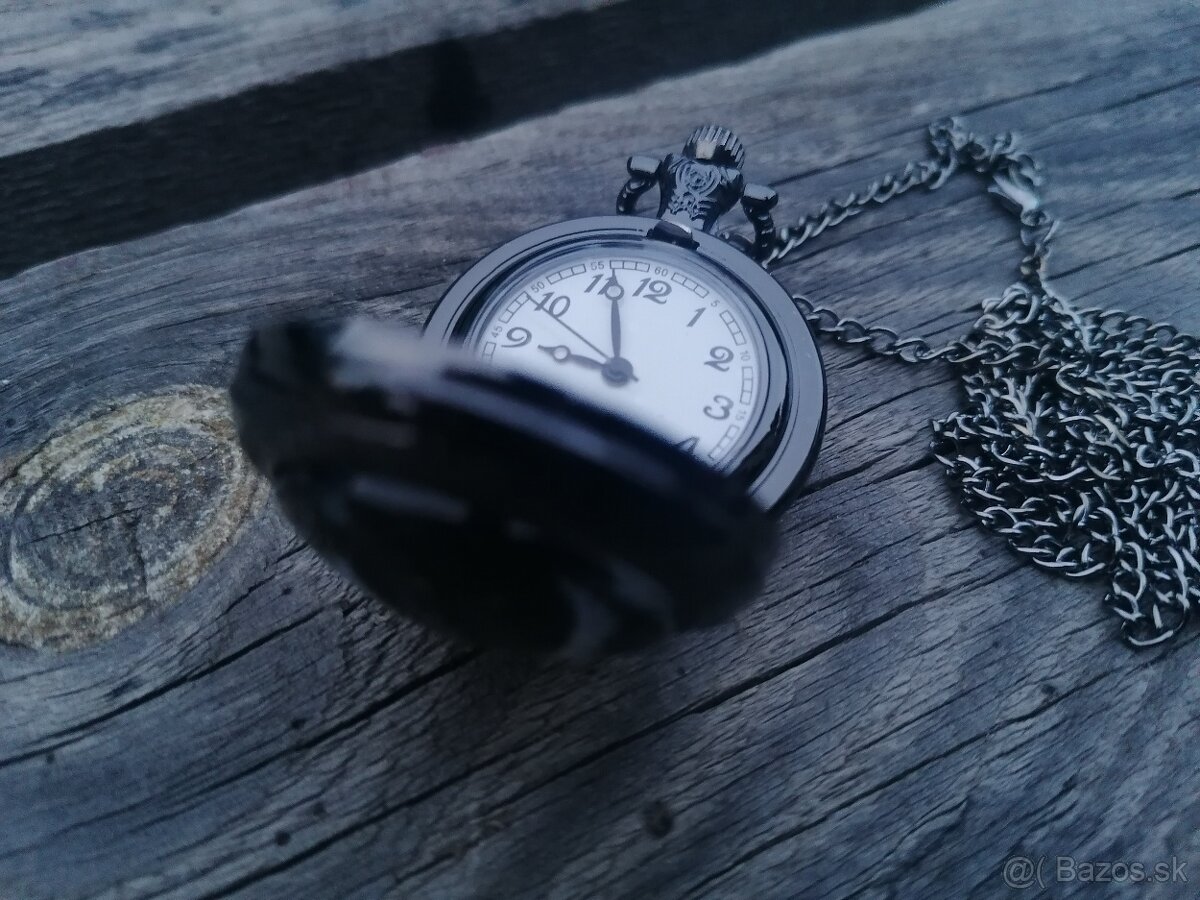 Čierna mačka vreckové hodiny - 4