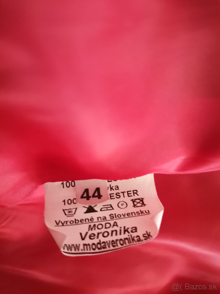 Dámske kožené sako z ekokože č. 44 - 4