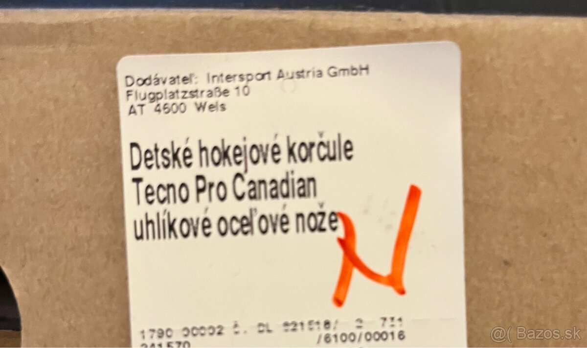 Detské hokejové korčule velkost 32 - 4