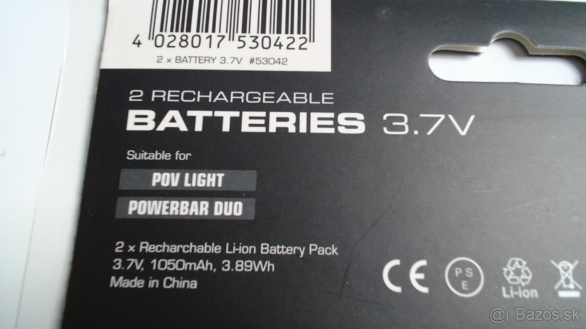 Batéria pre GoPro HERO 3, HERO 3+ 2ks - 4